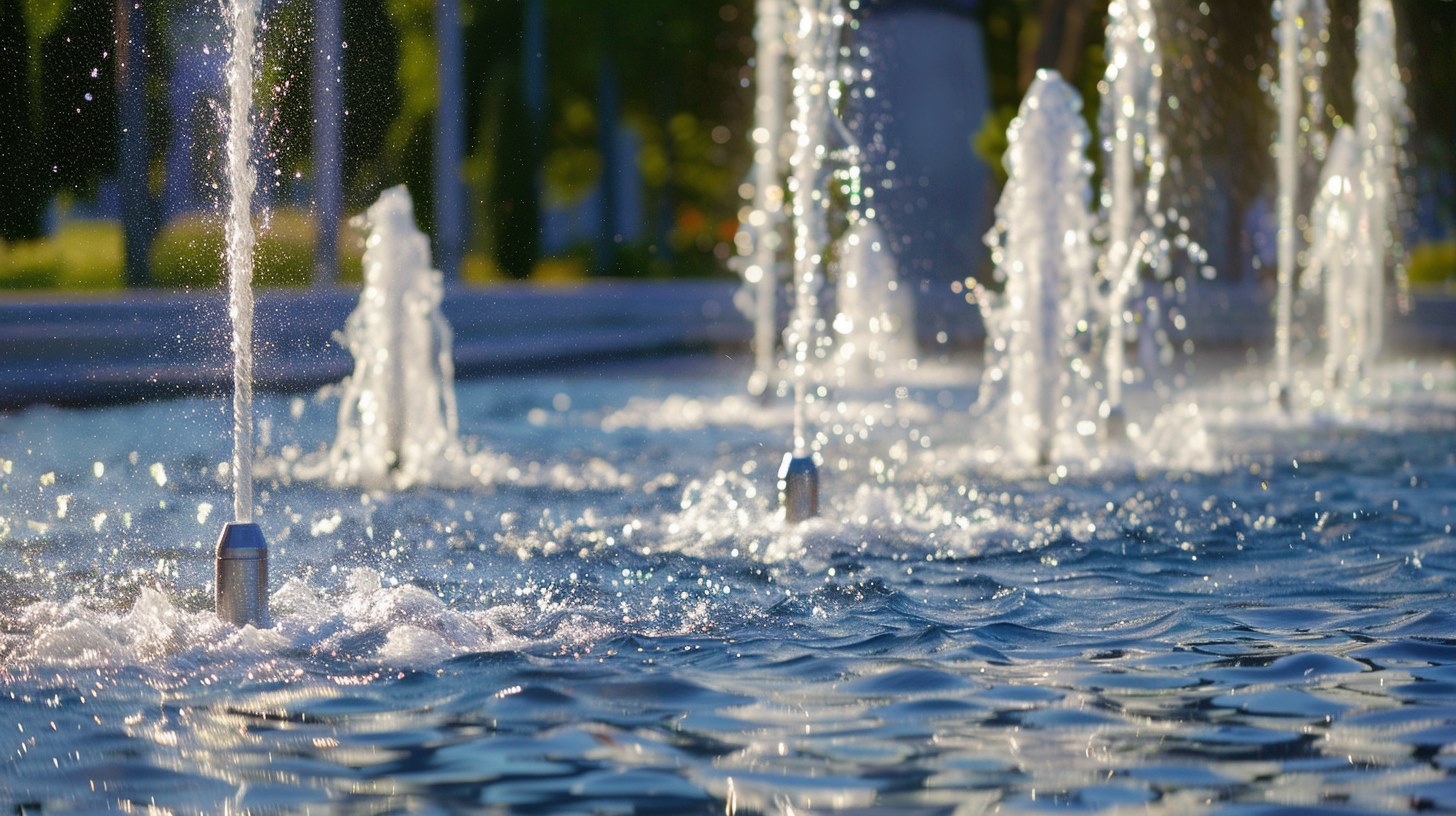 Outdoor Musical Water Fountains