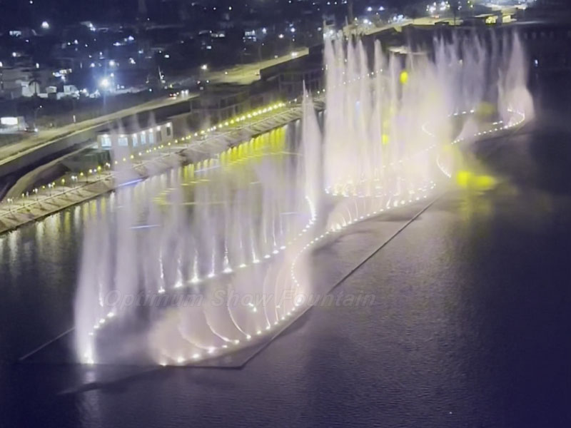 Baghdad Island 300m floating fountain