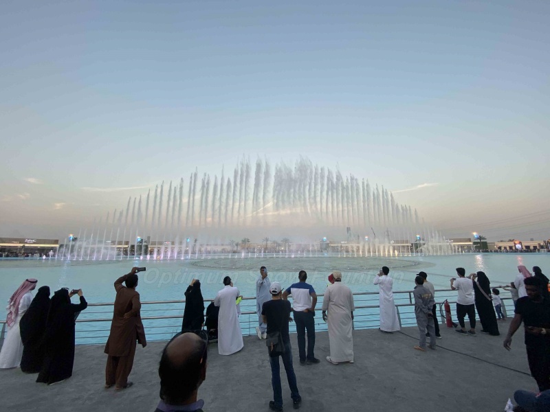 Riyadh Boulevard City Musical Fountain