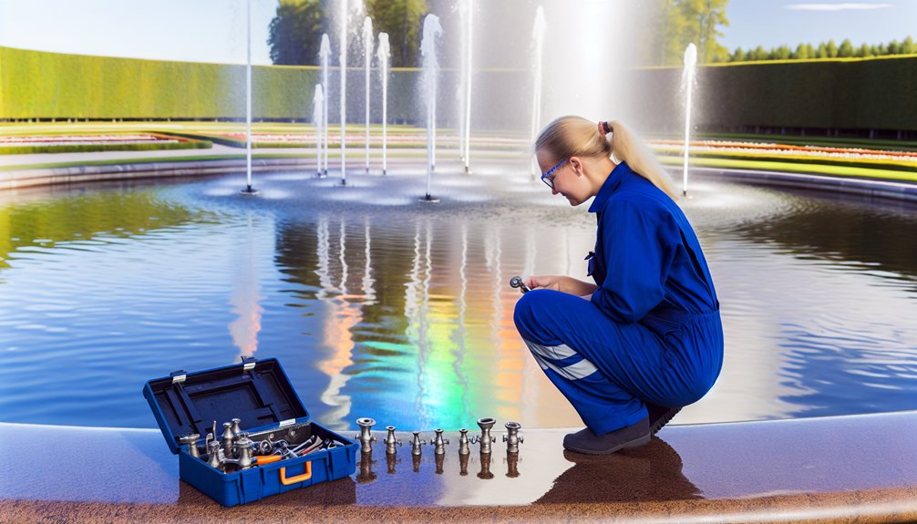 Musical Fountain Maintenance