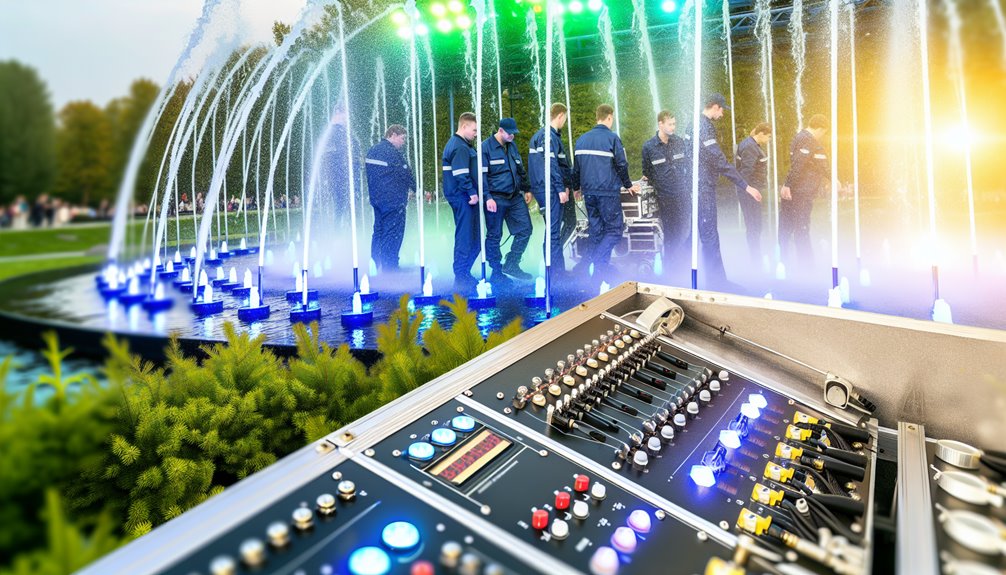 Musical Fountain Maintenance