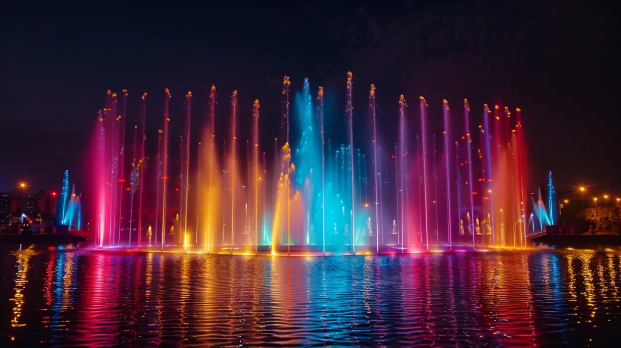 Commercial Musical Fountain