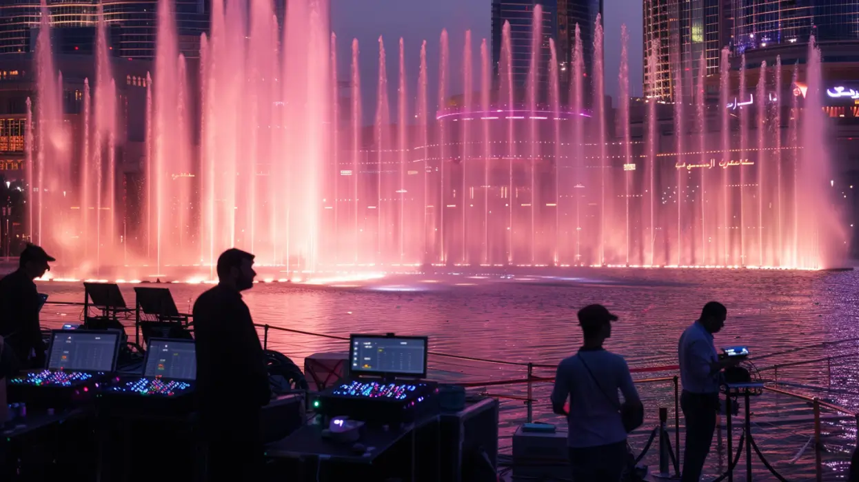 Musical Fountain Choreography