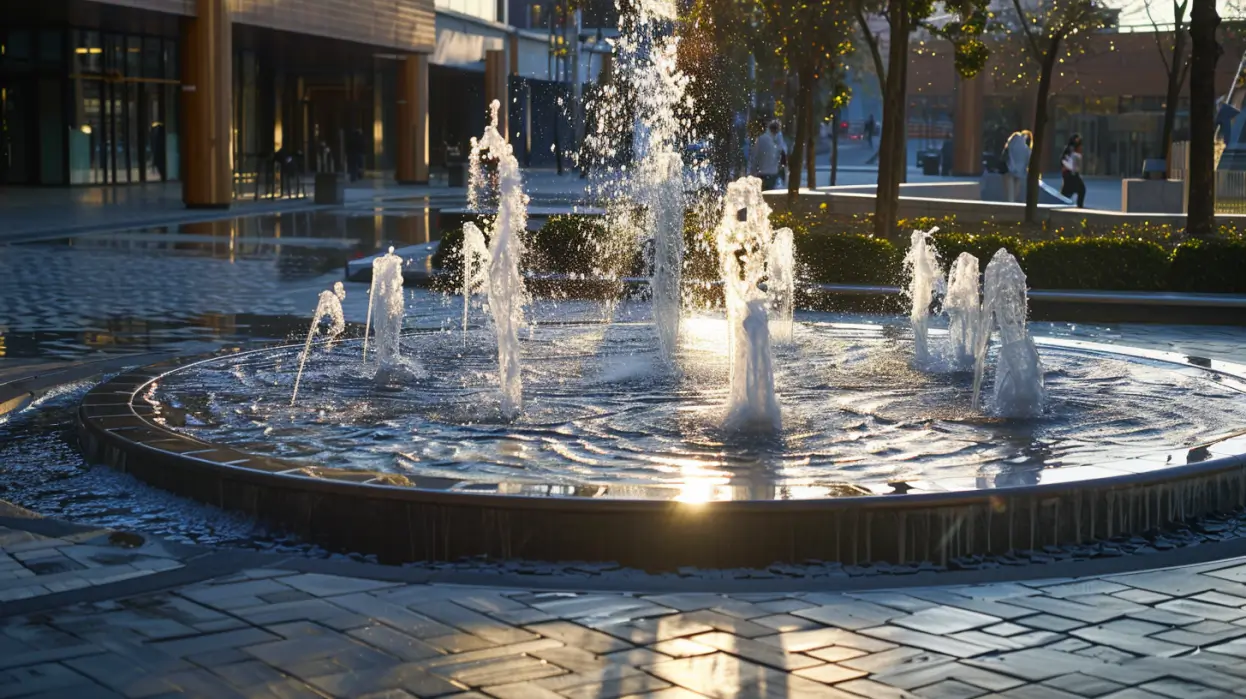 Commercial Musical Fountain