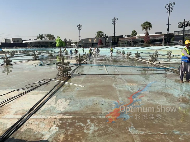 Musical Fountain Maintenance