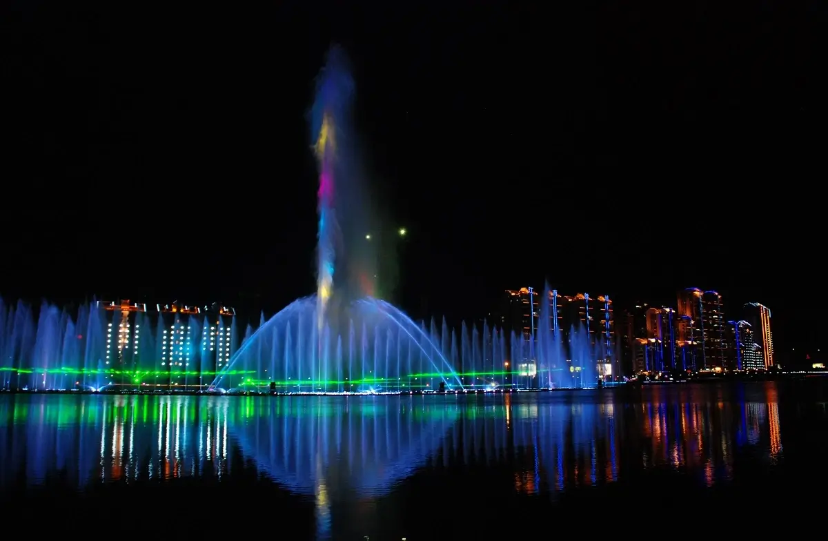 Jieyang Rongjiang Music Fountain, Guangdong