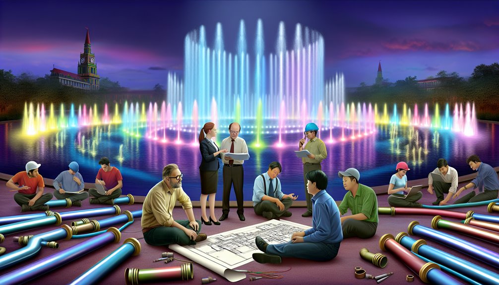 Musical Fountain Project Timeline