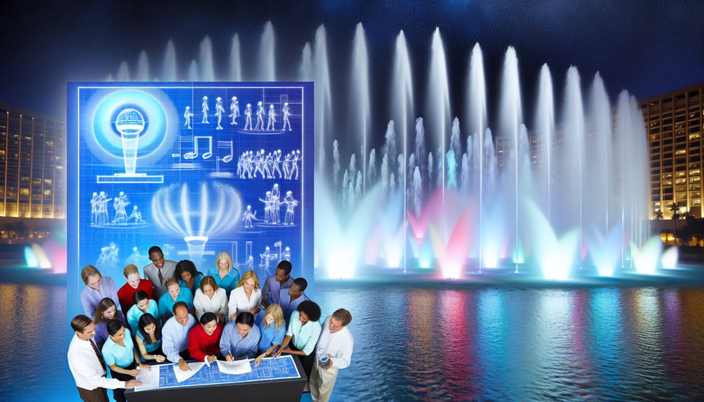Musical Fountain Project Timeline