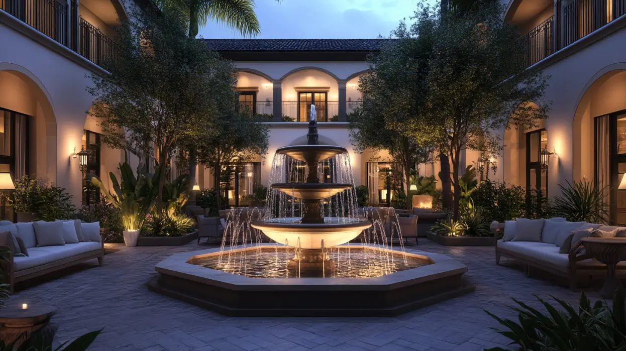 Courtyard and Garden Spaces