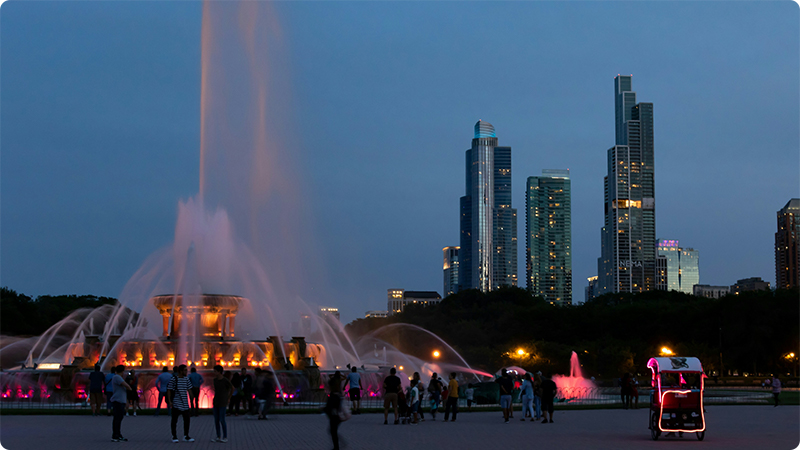 Video Title Fountain Show