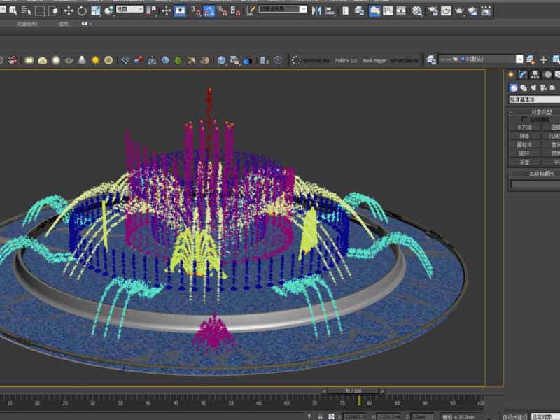 3D model of a fountain design
