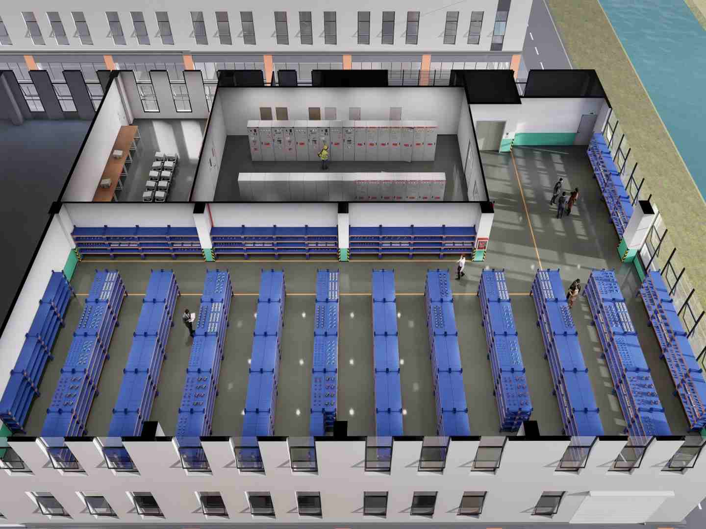 Factory layout