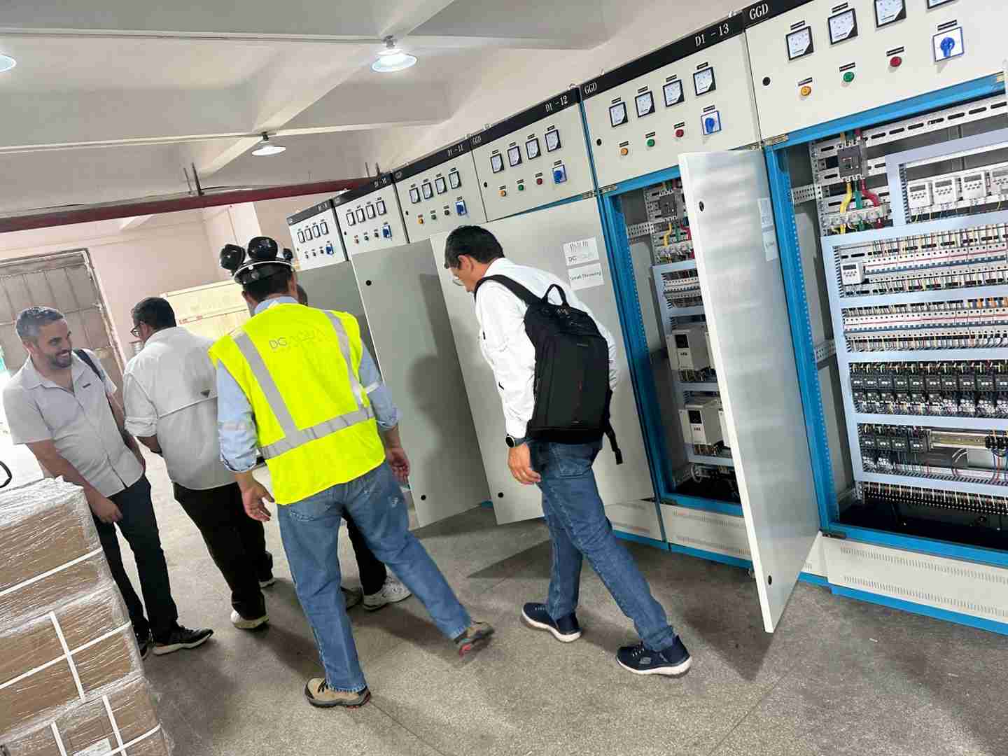 group photo of customers