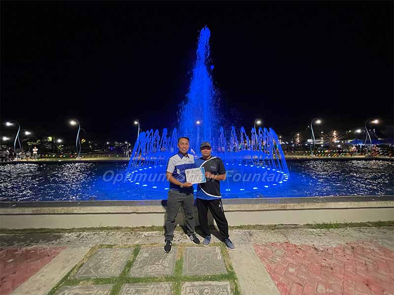 Philippines Mati Walkbay Pool Fountain