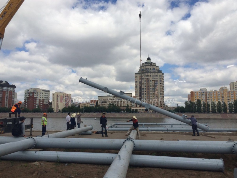 Kazakhstan Big O Show For National Day And President Birthday