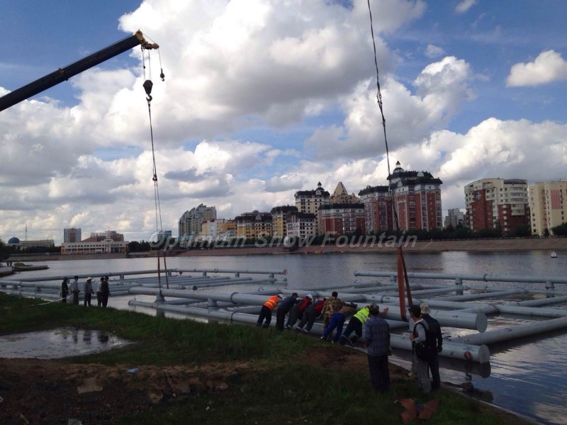 Kazakhstan Big O Show For National Day And President Birthday