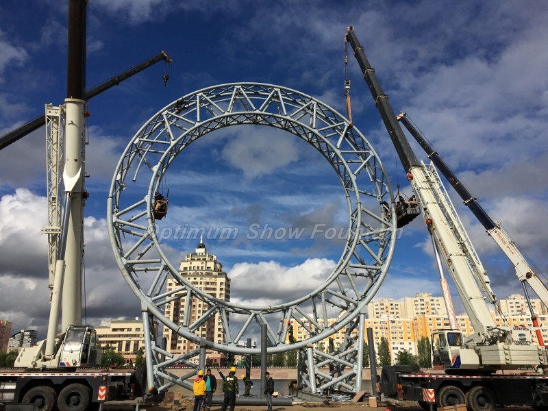 Kazakhstan Big O Show For National Day And President Birthday