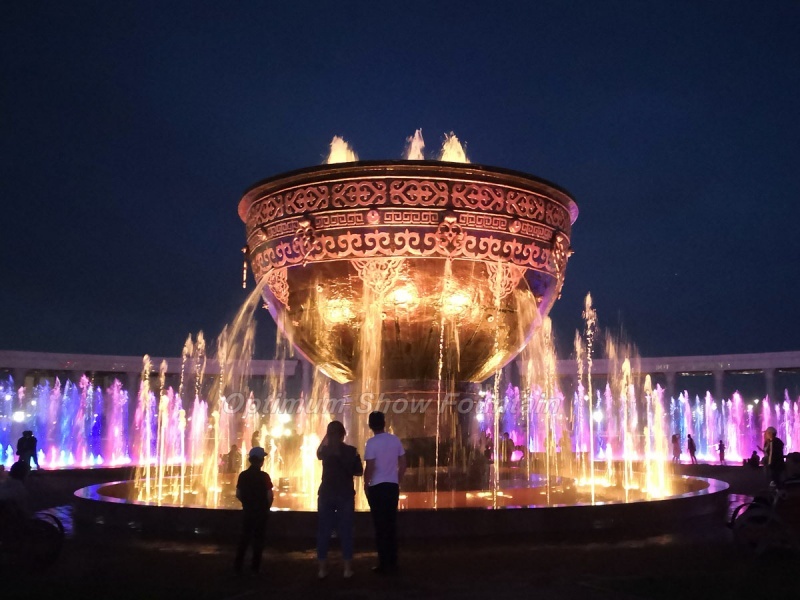 "Taykazan" Floor Fountain at Botanical Garden