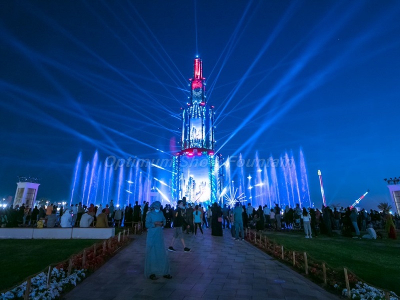 Sheikh Zayed Festival Fountain