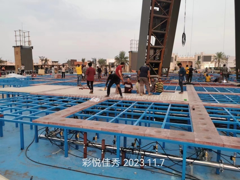 Sheikh Zayed Festival Fountain