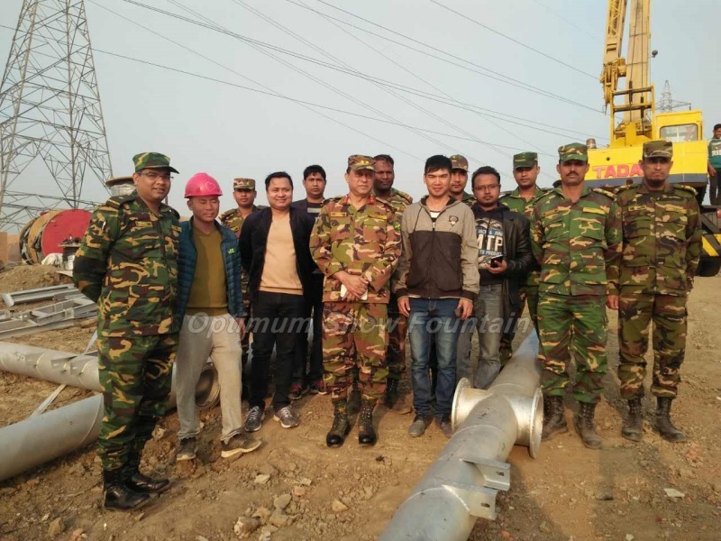 Hatirjhee Lake Floating Fountain