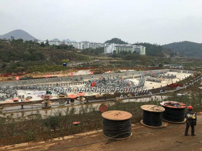 Huangguoshu National Park Large Musical Fountain Show