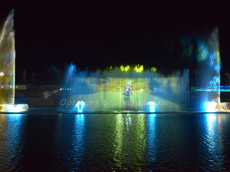 China Guizhou Water Screen Fountain Show