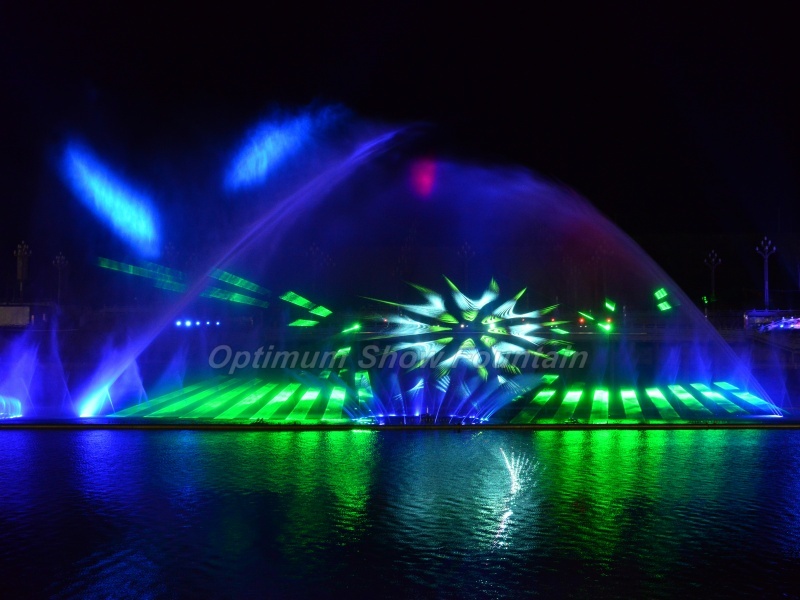 China Guizhou Water Screen Fountain Show