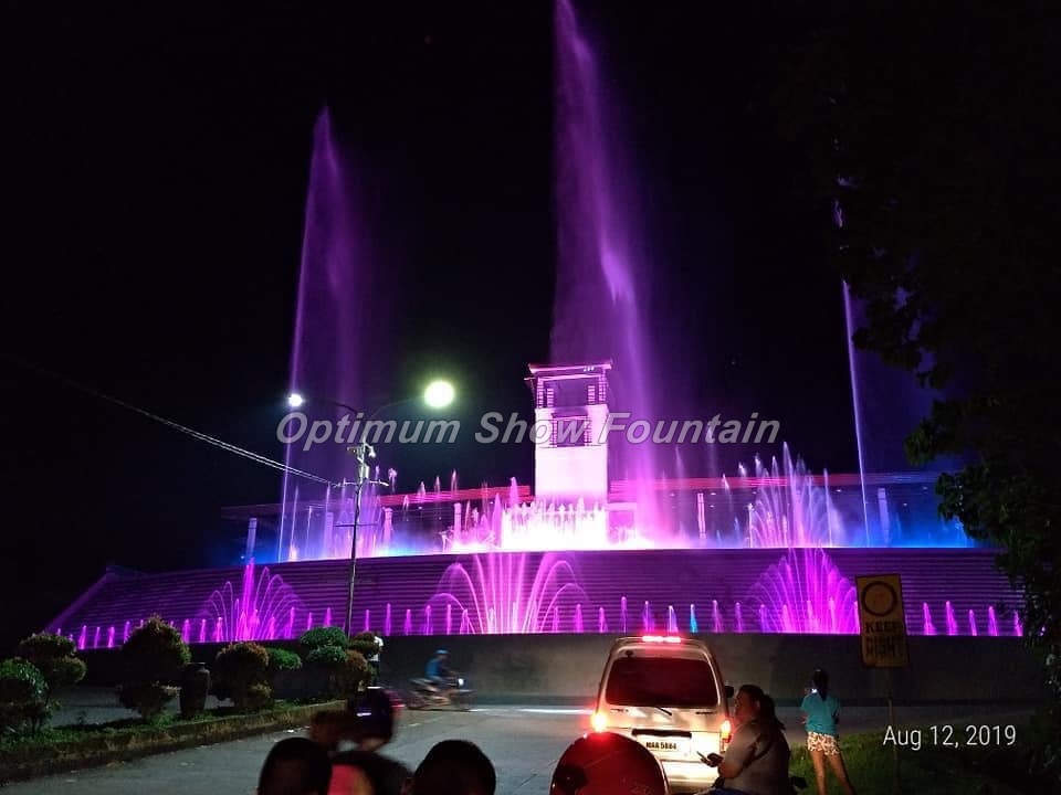 Philippines Pagadian Rotonda Grand Dancing Fountain