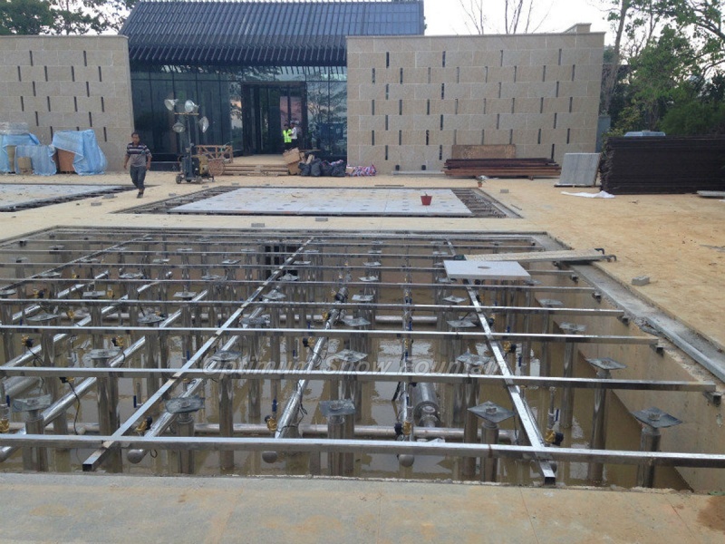 R&F Princess Cove Floor Fountain Show Malaysia