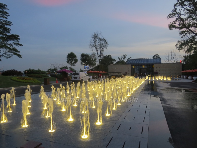 R&F Princess Cove Floor Fountain Show Malaysia