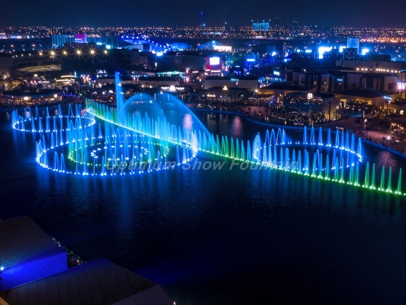 Saudi Boulevard City Fountain