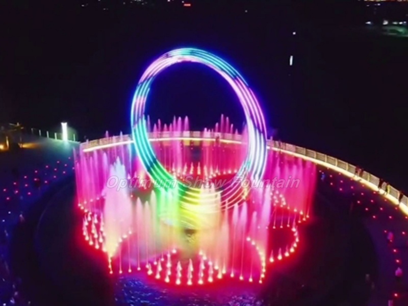 BIO O Sculptures Music Fountain In Xishui