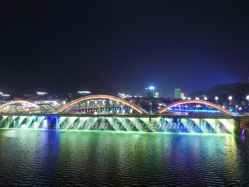 Bridge Fountain Water Curtain