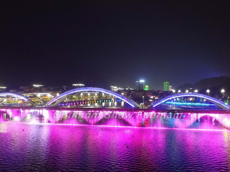 Bridge Fountain Water Curtain