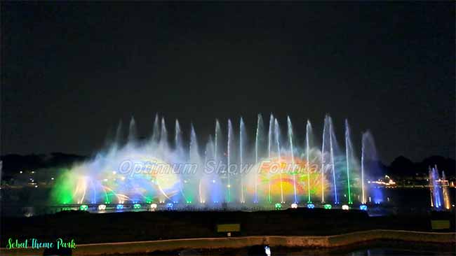 Tirta Cerita Taman Min Indonesia Indah Water Show