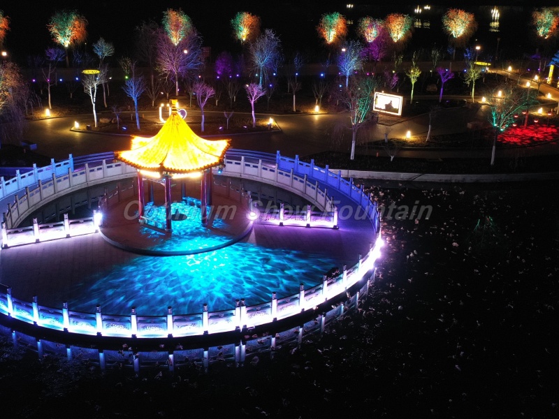 Laiyuan Lake Light Show