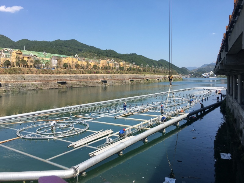 China Guizhou Water Screen Fountain Show