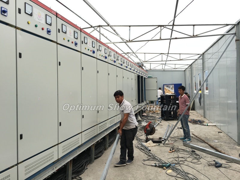 China Guizhou Water Screen Fountain Show