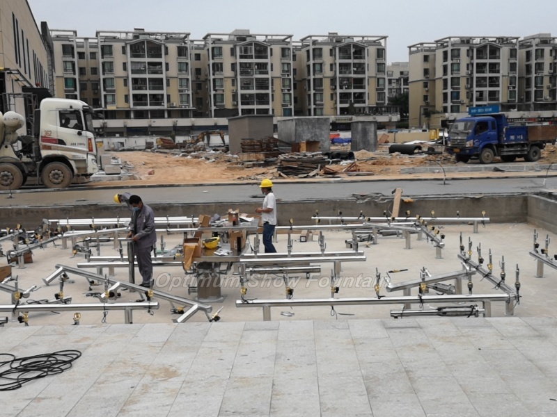 Foshan Wangfujing Shopping Mall Floor Fountain