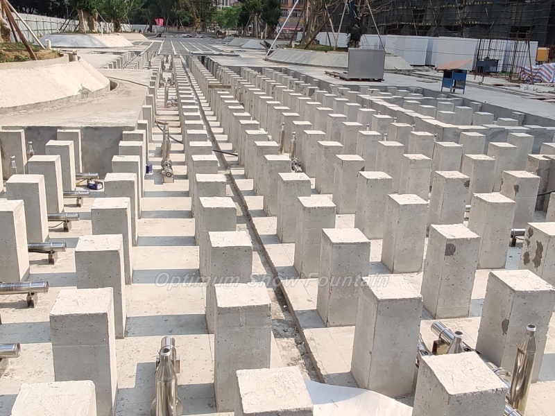 Foshan Wangfujing Shopping Mall Floor Fountain