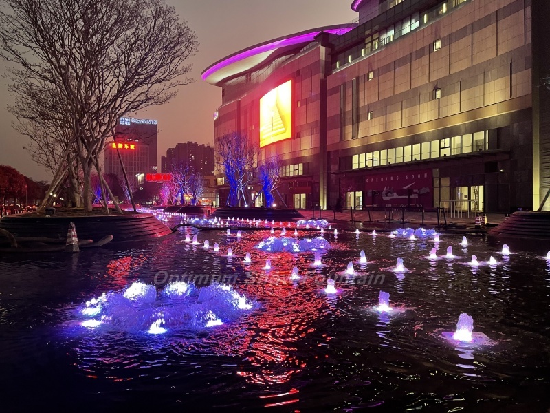 Foshan Wangfujing Shopping Mall Floor Fountain