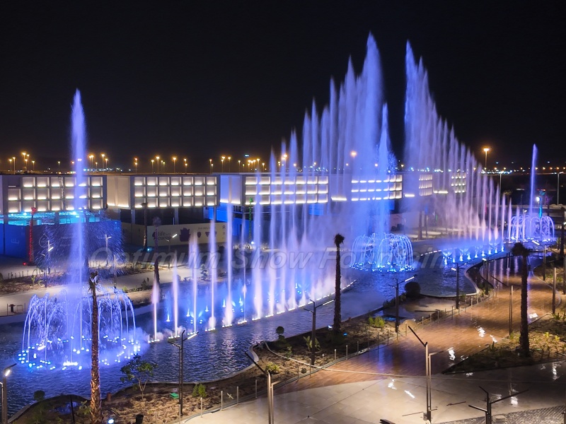 Kuwait Jahra Shopping Mall Music Fountain