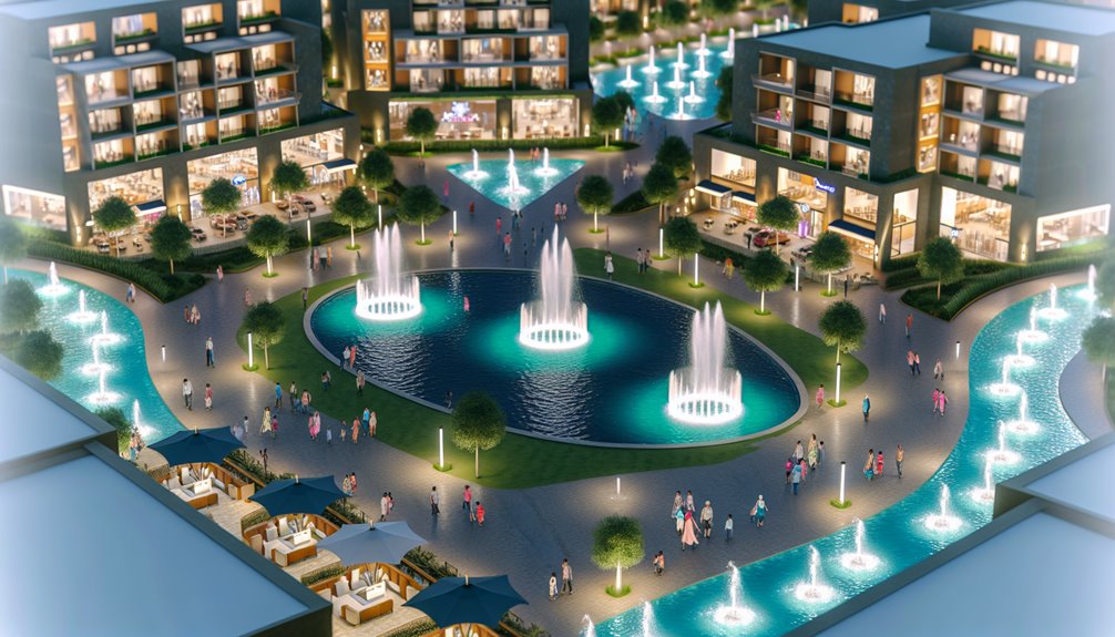 dancing fountain project costs
