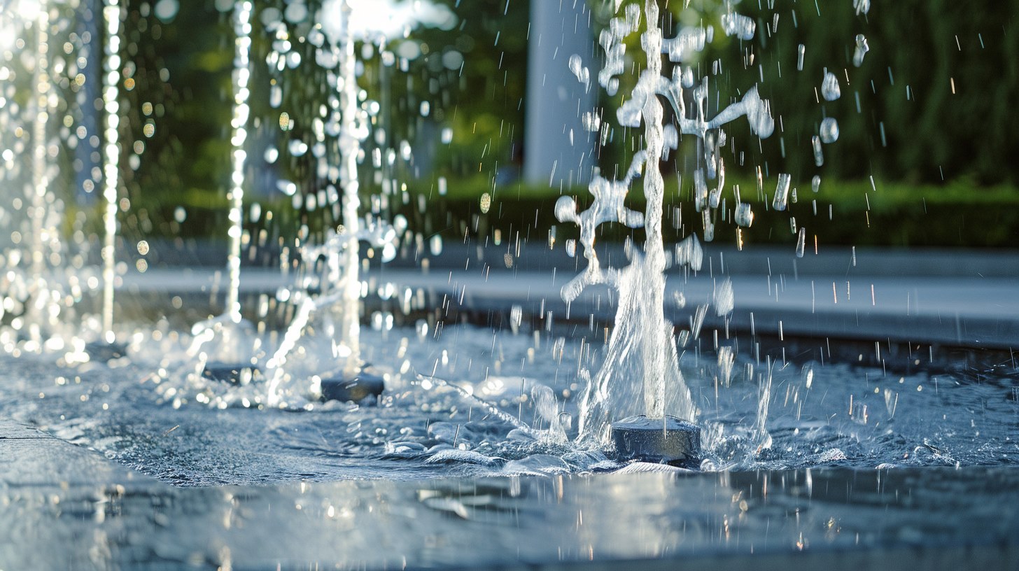 Outdoor Musical Water Fountains for Commercial & Public Spaces