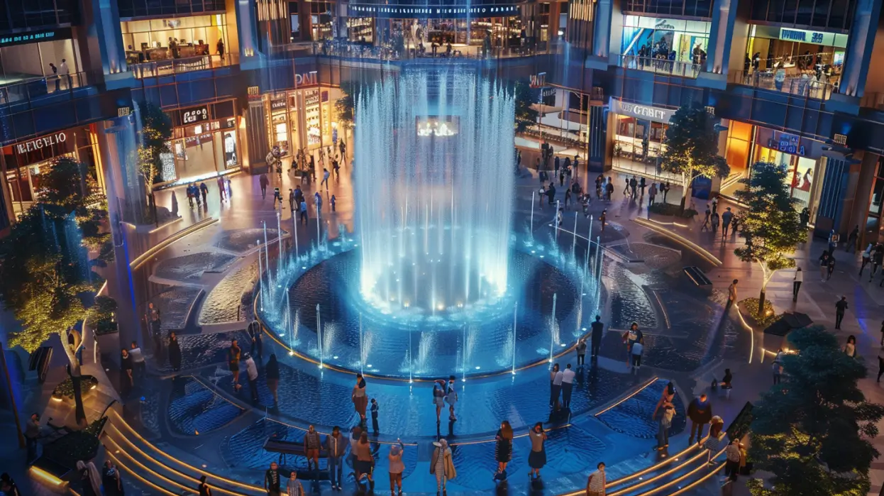 Commercial Musical Fountain Case Study: Cairo Festival City Mall