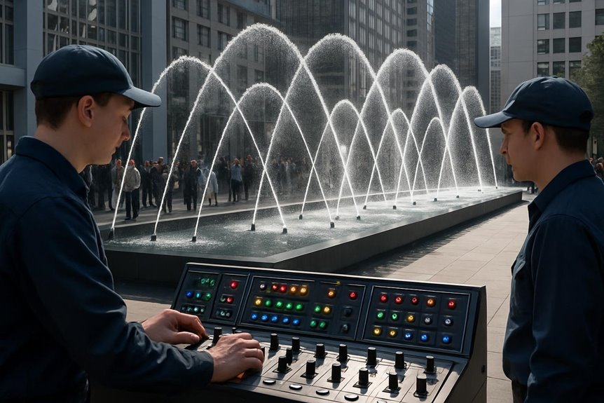 control systems for fountains