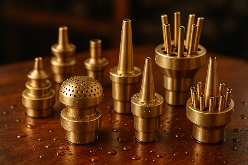fountain nozzle selection matters