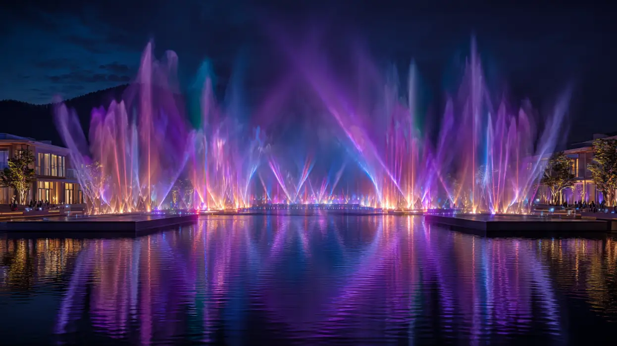 What Is a Multimedia Laser Show? How Lasers, Water, and Light Work Together