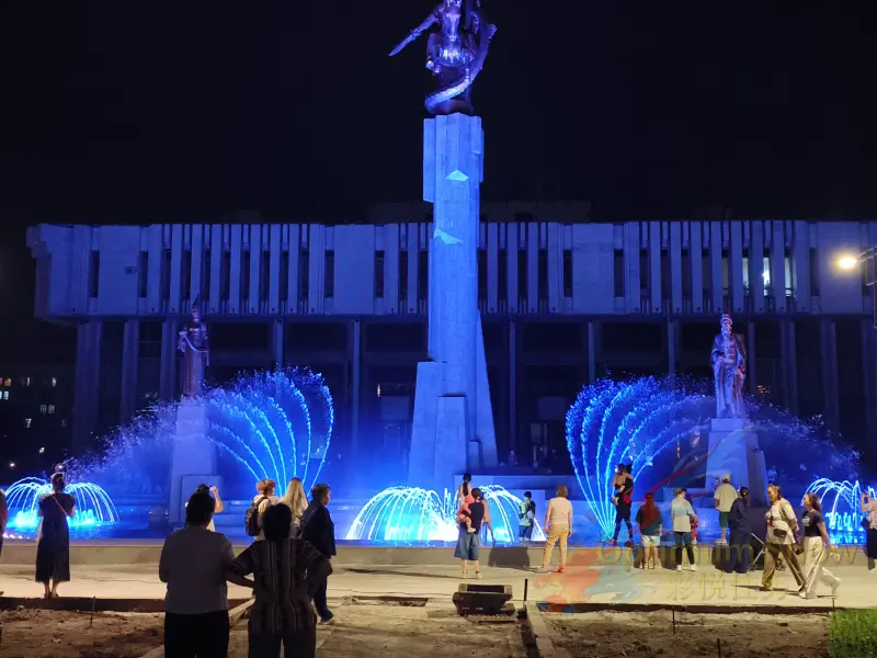 Optimum Show Successfully Launch the Kyrgyzstan National Philharmonic Fountain